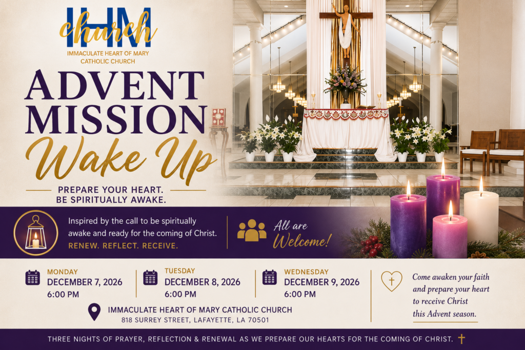 Advent Mission 2026: Wake Up