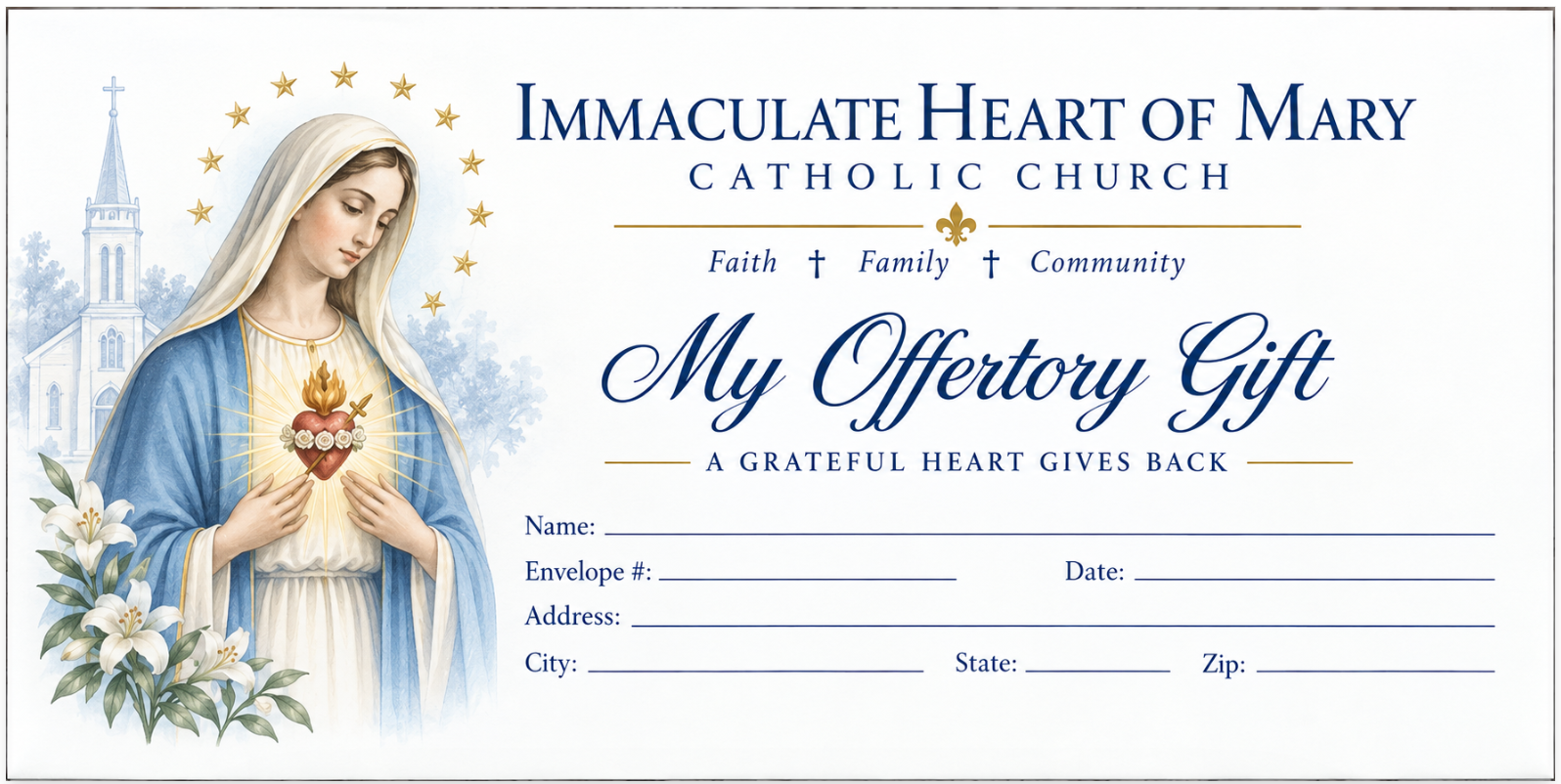 offertory envelopes
